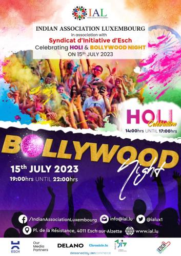 Celebrating Holi & Bollywood Night